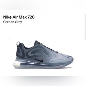 NIKE AIR MAX 720 - CARBON - WOMENS SIZE 8